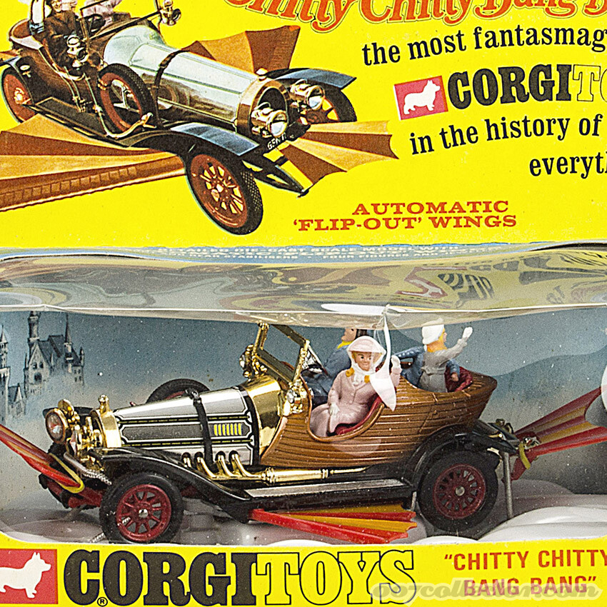 corgi chitty chitty bang bang 50th anniversary